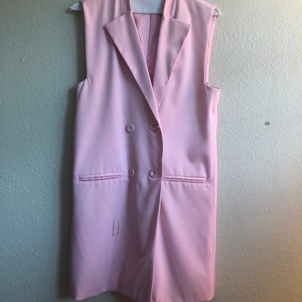 Pink Suit Dress short